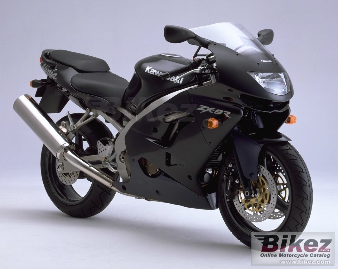 Réservoir à Essence Pour Kawasaki ZX-9R Ninja 1998-1999 - Modèle ZX900C-D, Occasion Avec Légers Dégâts